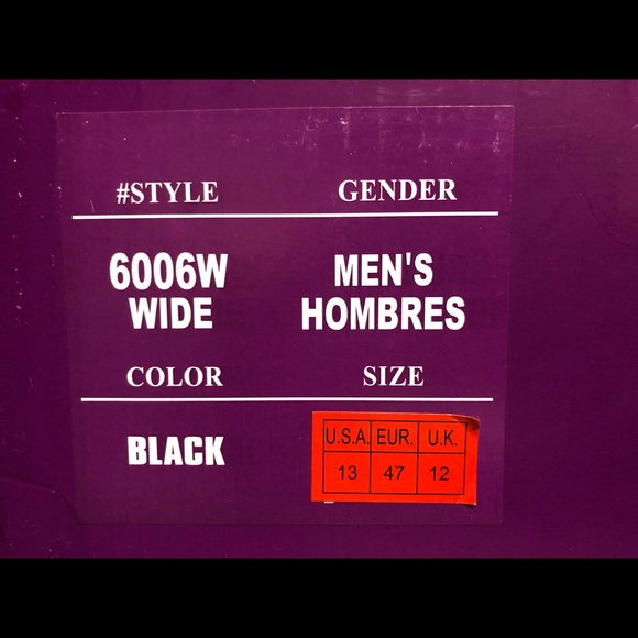 Shoes for Crews Cambridge Black 13 W #STYLE: 6006W - Picture 4 of 8